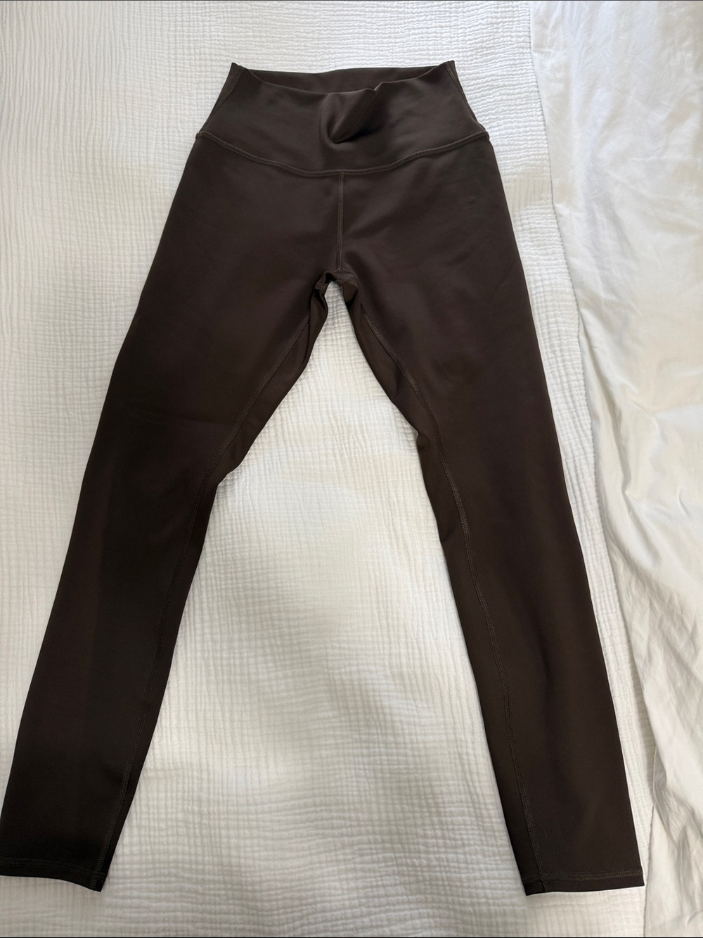 ALO Yoga Womens Leggings in Chocolate Brown